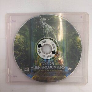 Top 25 Alien Encounters - Redbox [DVD] Disc Tested, Working